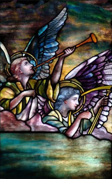 Custom size Stained Glass Window Film European Retro Church Painted Frosted Static Cling Angels Christian Art Virgin Mary