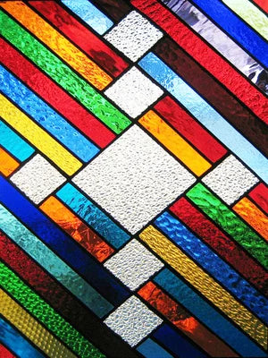 Window Film Frosted Stained Glass Films Rainbow Effect Privacy Decorative Static Cling Sticker For Home Kitchen Bathroom Office