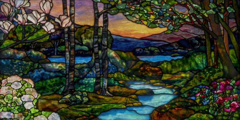 Custom Size Window Film, Stained Glass, Decorative Window Sticker, Privacy Frosted Static Cling, Home Decal