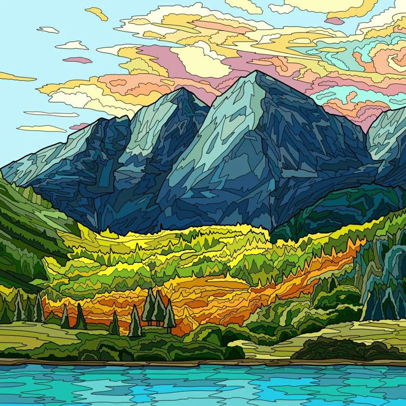 Frosted Stained Glass Window Film, Customized Scenery, Sun Starry Sky, Static Cling Sticker,Home Decor for Bathroom Kitchen