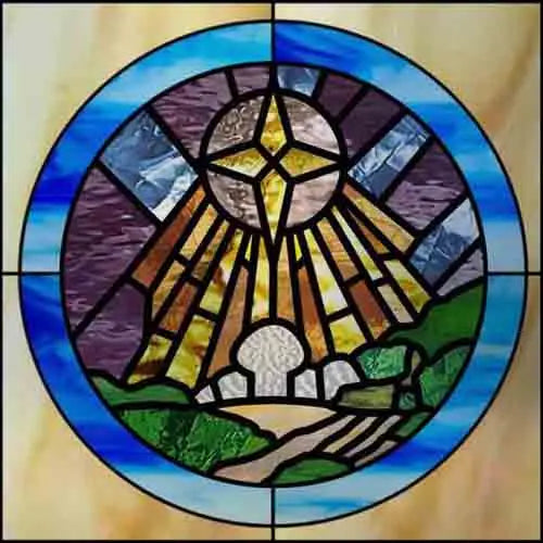 Custom Frosted Stained Glass Window Film,Sataic Cling Window Films,Retro Church Cross Dove Decor Foil Stickers Window Treatment