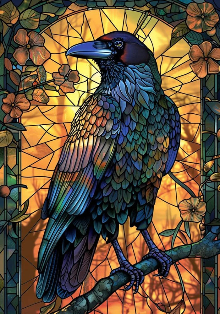 Customized Stained Glass Film Window Films,Static Cling Frosted Privacy Bird Eagle,Bathroom Kitchen Door Sticker