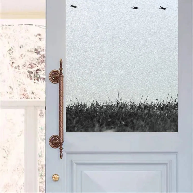 Custom Size Window Glass Films Window Film Static Cling Art Pictures Grass Dancer Shower Nordic Obscure Posters For Door Glass
