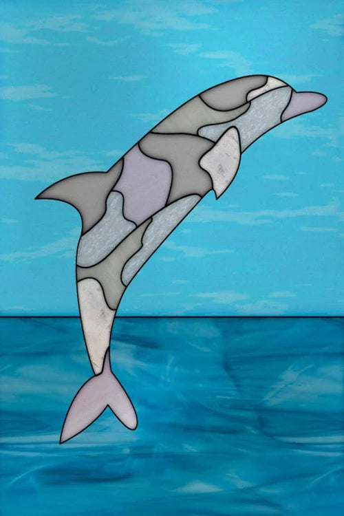 Custom Size Window Stained Glass Films,Fish,Sea World Stickers For Bathroom Bedroom Door Office Home Decor