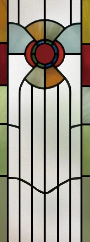 Stained Glass Film American Retro European Electrostatic Frosted Glass Sticker Window Film Window Sticker Stained Glass