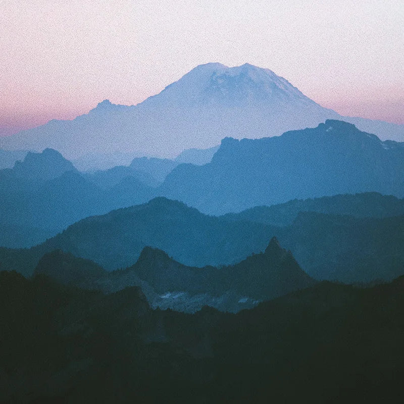 Stained Glass Wndow Films,Frosted Glass Sticker,Static Cling,for Bathroom Kiechen Door Office Home Decor Custom size Mountain