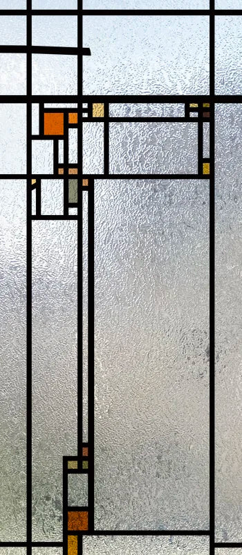 Custom Glass Window Film Static Cling,3D Frosted Glass Films Prairie Style,Home Foil Stickers,Prevent ran into Door,Home Decor