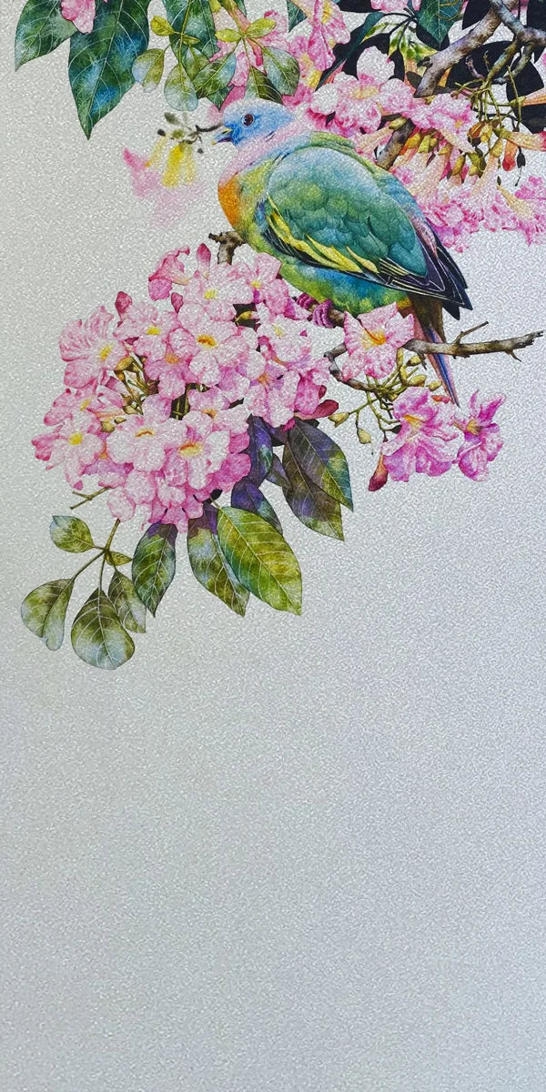 Frosted Stained Glass Window Film, Static Cling, Privacy Films, Flower Door Sticker, Kitchen, Office, Home Decor, Customized