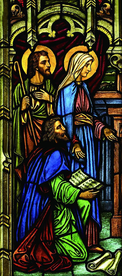 Custom size Window Stained Glass film Door sticker Christian Pictures Wall Stickers Glass decor church Jesus Poster