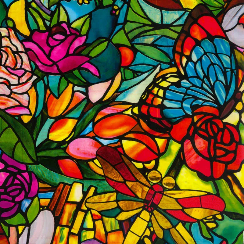 Window Film Frosted Stained Glass Films Static Cling Privacy Films Door Sticker Butterfly Kitchen Office Home Decor Customized