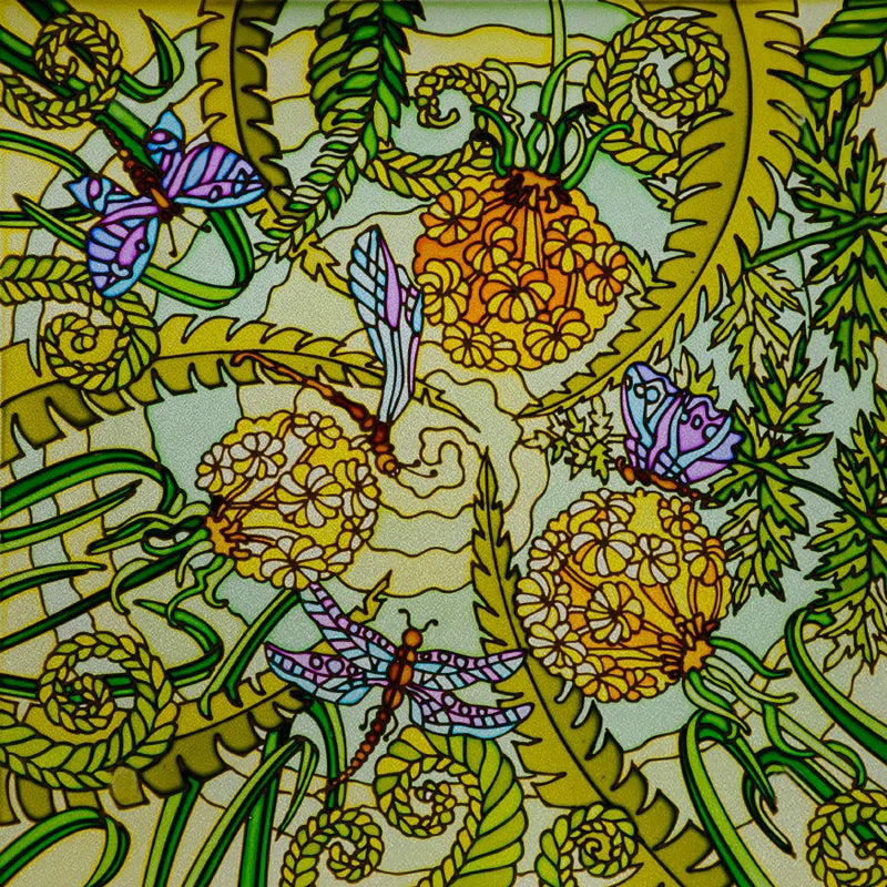 Window Film Frosted Stained Glass Films Static Cling Privacy Films Door Sticker Butterfly Kitchen Office Home Decor Customized