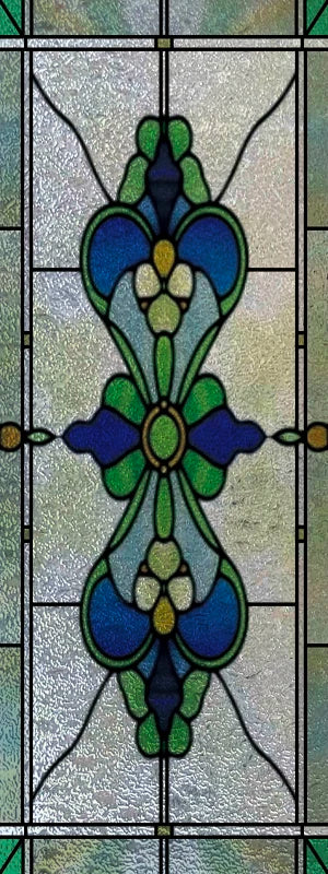 Stained Glass Film American Retro European Electrostatic Frosted Glass Sticker Window Film Window Sticker Stained Glass