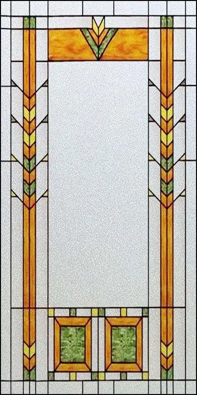 Window Film Frosted Stained Glass Films Church Static Cling Privacy Films Door Sticker Kitchen Office Home Decor Customized