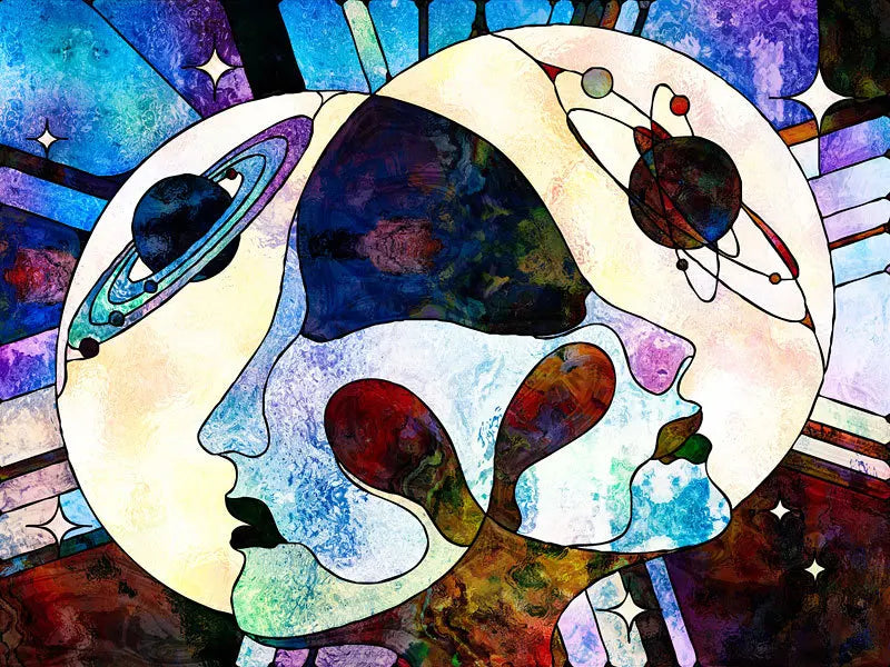 Stained Glass Window Film Frosted Glass Sticker Forest Customized Abstract design for Bathroom Kitchen Door Office Home Decor