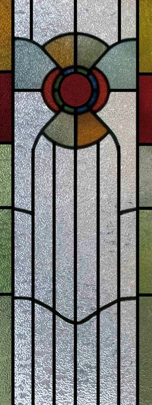 Stained Glass Film American Retro European Electrostatic Frosted Glass Sticker Window Film Window Sticker Stained Glass