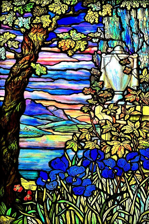 Custom Size Stained Glass Window Film Door Stickers Frosted Privacy Protection Reusable Removable Home-Decor Window Covering