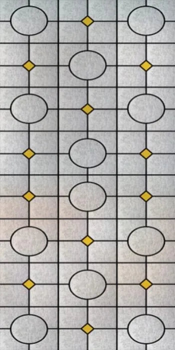 Frosted Stained Glass Window Film, Customized Privacy, Static Cling,Church Style, Door Sticker, Office, Bathroom Home Decor