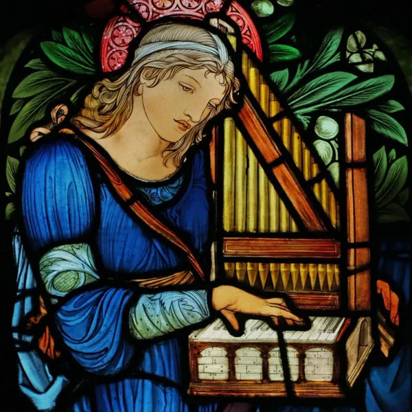 Custom Frosted Stained Glass Window Film,PVC Static Cling Films,Virgin Mary, Jesus Church Decor, Foil Stickers