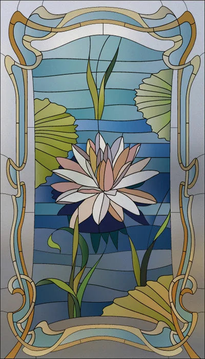 Window Film Frosted Stained Glass Films Customized Art Decor Design Flower Static Cling Sticker,Home Decor Foil Window Treatment