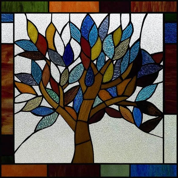 Custom size Glass Films,Privacy Windows Film No Glue Static Cling Stickers,Custom made to fit any Window Size or Shape