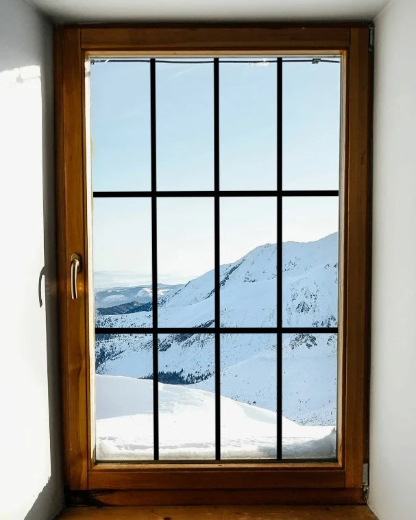 Frosted Stained Glass  Film, 3D Matte,Grid, Transparent,Static Cling,Privacy, Door Sticker,Customized for Office, Home Decor