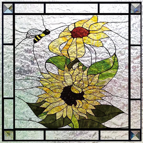 Window Film Stained Glass Films,Customized Art Deco Design,Birds Static Cling Sticker,Home Decor Foil,Window Treatment