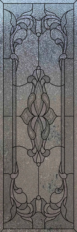 Custom Size Window Glass Films ,Privacy Window Stickers 3D Frosted Glass Film Prairie School Style Decorative Static Cling