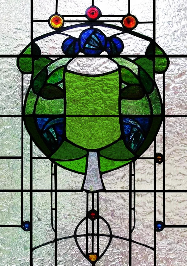 Frosted Stained Glass  Film, 3D Matte,Grid, Transparent,Static Cling,Privacy, Door Sticker,Customized for Office, Home Decor