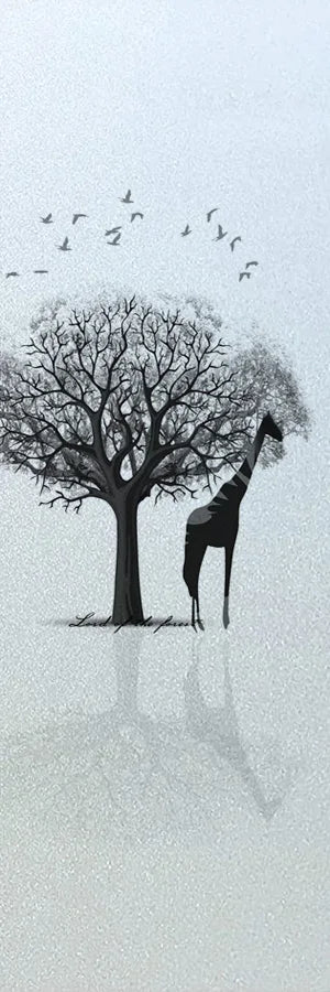 Custom Size Window Glass Films Window Film Static Cling Frosted Tree Mountain Posters For Bathroom Door Kitchen Office Home