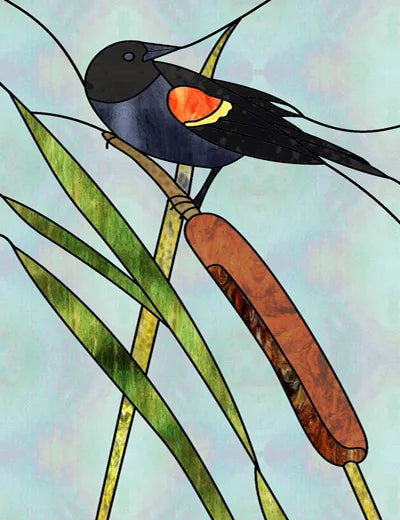 Custom Size Window Stained Glass Films,Bird,Peacock, Static Cling Stickers For Bathroom Bedroom Door Office Home Decor