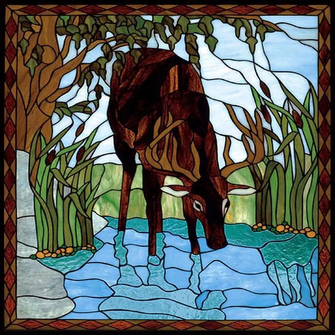 Window Film Frosted Stained Glass Films Customized Tiffany-Style Static Cling Sticker,Bathroom Door Kitchen Office Home Decor