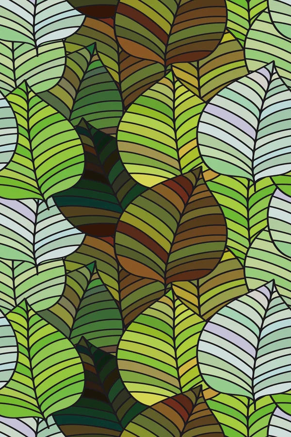 Frosted Stained Glass Window Film, Customized Tiffany Trees, Static Cling Sticker,Bathroom Door, Kitchen, Office, Home Decor