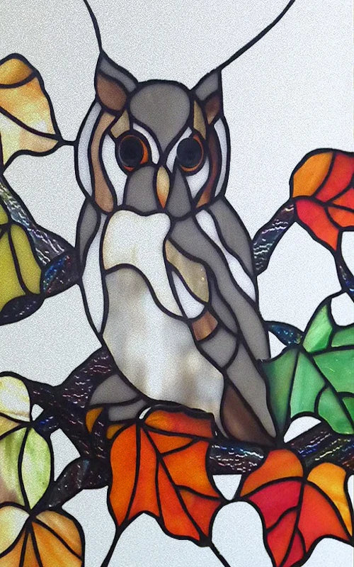 Frosted Stained Glass Film, Custom Size, Privacy, Static Cling,Door Sticker, Bathroom  Kitchen  Home Decor,Rose,Flower, Fruit