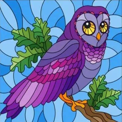 Window Film Stained Glass Films Static Cling Stickers for Bathroom Kitchen Office Home Decor,Birds Peacock,Heron,Owl,Custom size