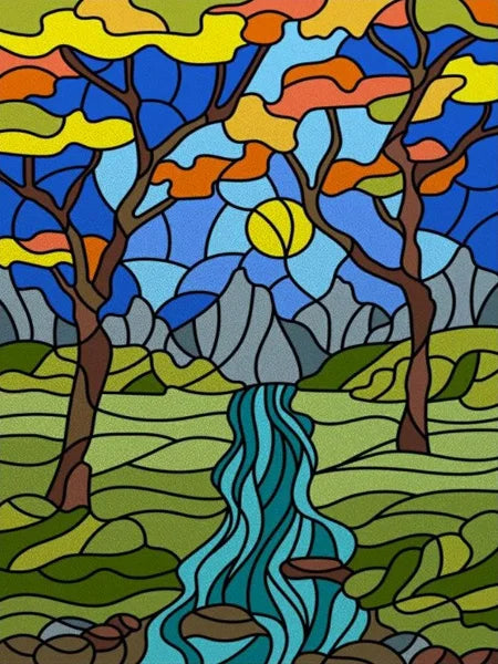 Custom Size Glass Window Film,Static Cling Frosted Opaque Glass Films,Stickers For Wardrobe Bathroom Kitchen Door,Tree Poster