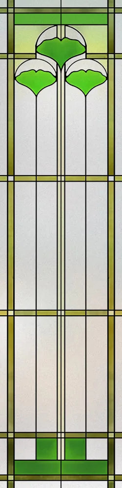 Custom Size Stained Glass Window Film, Frosted Privacy, Static Cling, Retro Matte,Door Sticker, Bathroom, Office, Home Decor