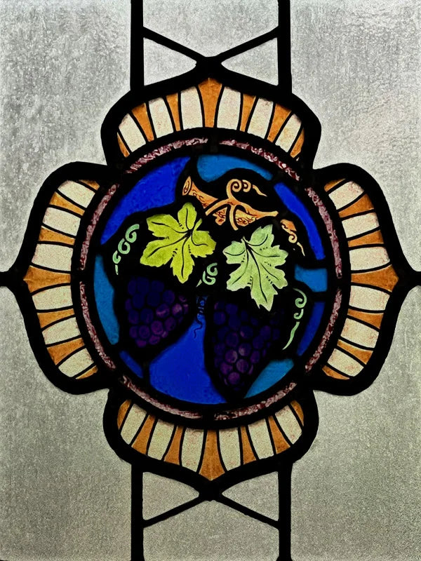 Custom Frosted Stained Glass Window Film,PVC Static Cling Films,Cross Church Decor Foil Stickers