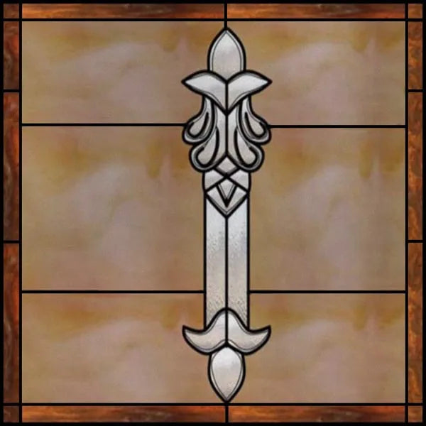 Custom size Window Film Stained Glass Films Square Window Sticker Retro Privacy Frosted Static Cling Home Decor  for Glass Door