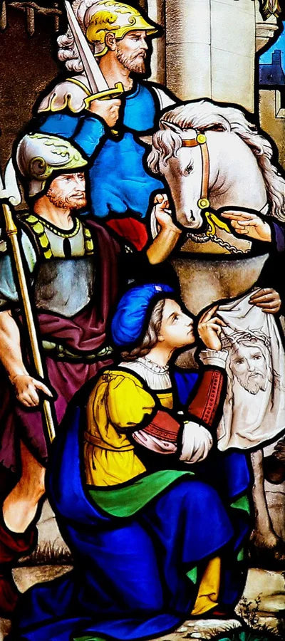 Custom size Window Stained Glass film Door sticker Christian Pictures Wall Stickers Glass decor church Jesus Poster