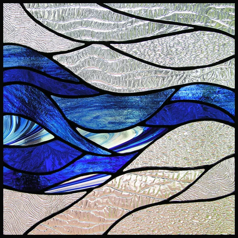 Stained Glass Window Film Frosted Glass Sticker,Custom made to fit any Window Size or Shape,Kitchen Bathroom Door Home Decor