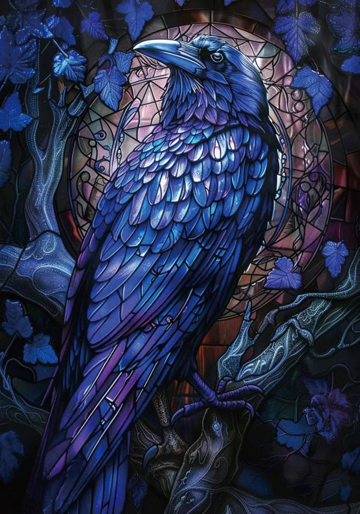 Customized Stained Glass Film Window Films,Static Cling Frosted Privacy Bird Eagle,Bathroom Kitchen Door Sticker