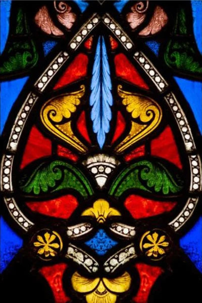 Window Film Stained Glass Stickers,Custom size Static Cling Church Style Privacy Films Door Sticker Kitchen Office Home Decor