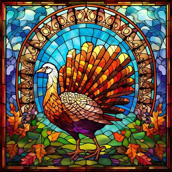 Custom size Window Film Stained Glass Films Frosted Privacy Static Cling Retro Bird Peacock Sticker Bathroom Skylight Decor