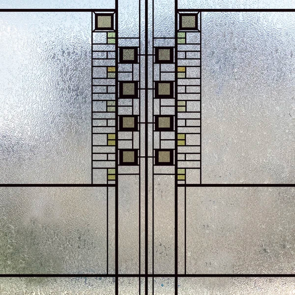 Window Film Frosted Stained Glass Films,Customized Art Design Prairie Static Cling Sticker,Home Decor Foil Window Treatment