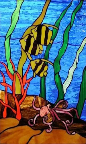 Custom size Glass Films,Stained Glass Stickers Static Cling,Frosted Privacy Print Dragonfly Butterfly for Window Door Home Decor