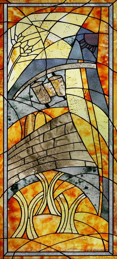 Frosted Stained Glass Window Film, Customized Art Decor Design, Flower Tree, Cat,Static Cling Sticker,Home Decor, Treatment