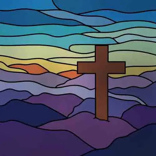 Custom Frosted Stained Glass Window Film,Sataic Cling Window Films,Retro Church Cross Dove Decor Foil Stickers Window Treatment