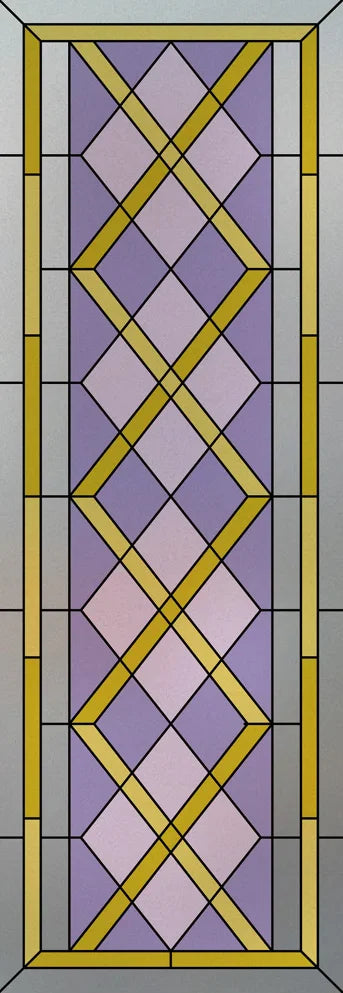 Custom Size Stained Glass Window Film Frosted Privacy Static Cling Geometric Pattern Stickers Shower Kitchen Office Home Decor