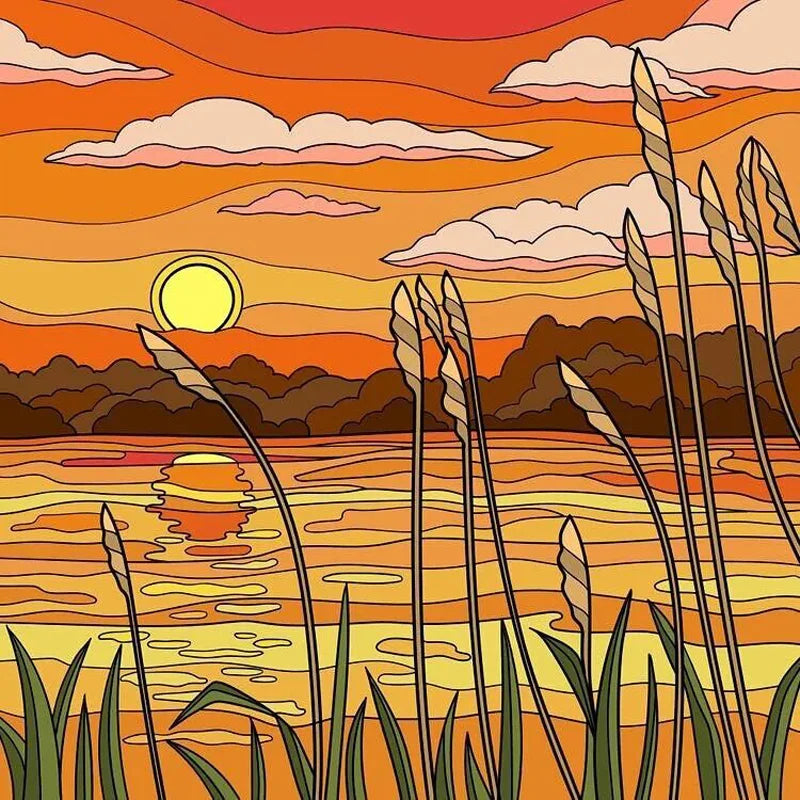 Frosted Stained Glass Window Film, Customized Scenery, Sun Starry Sky, Static Cling Sticker,Home Decor for Bathroom Kitchen