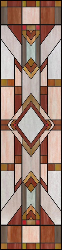 Frosted Stained Glass Window Film, Church Static Cling,Privacy Retro Door Sticker,Kitchen, Office, Home Decor, Customized